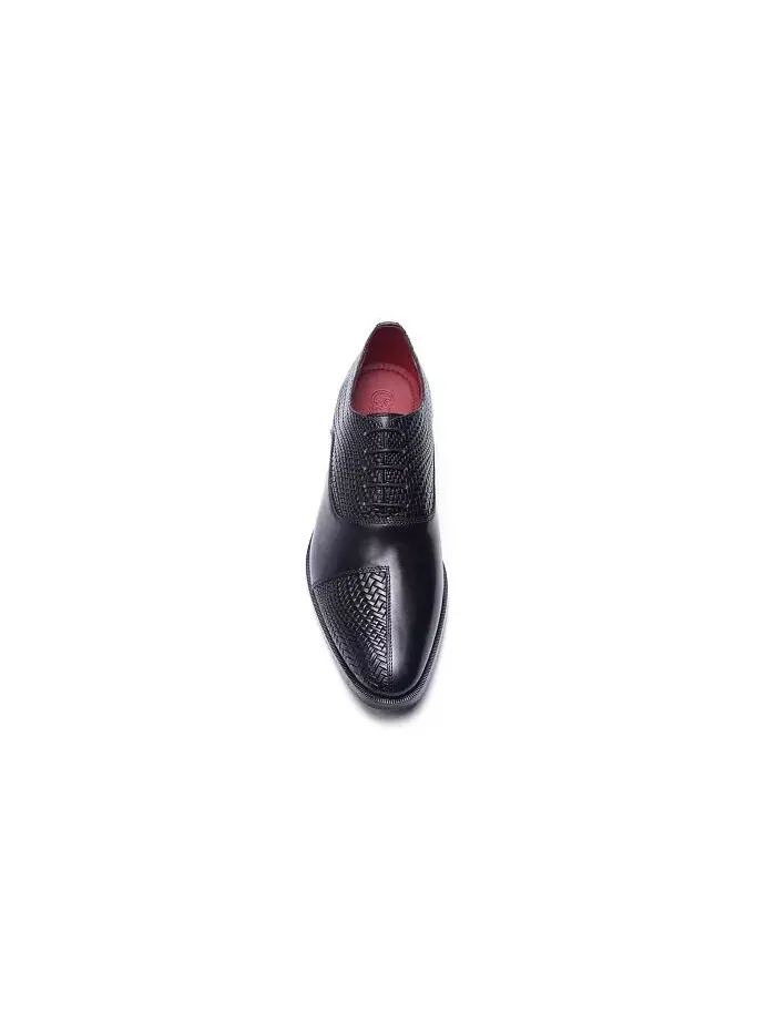 Мужские туфли-оксфорды Arlo Cap Toe Carlos by Carlos Santana — изображение 3 из 5, черный