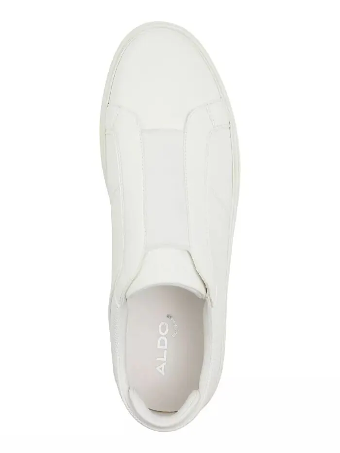Мужские синтетические туфли Aros Slip On ALDO — изображение 4 из 5, белый