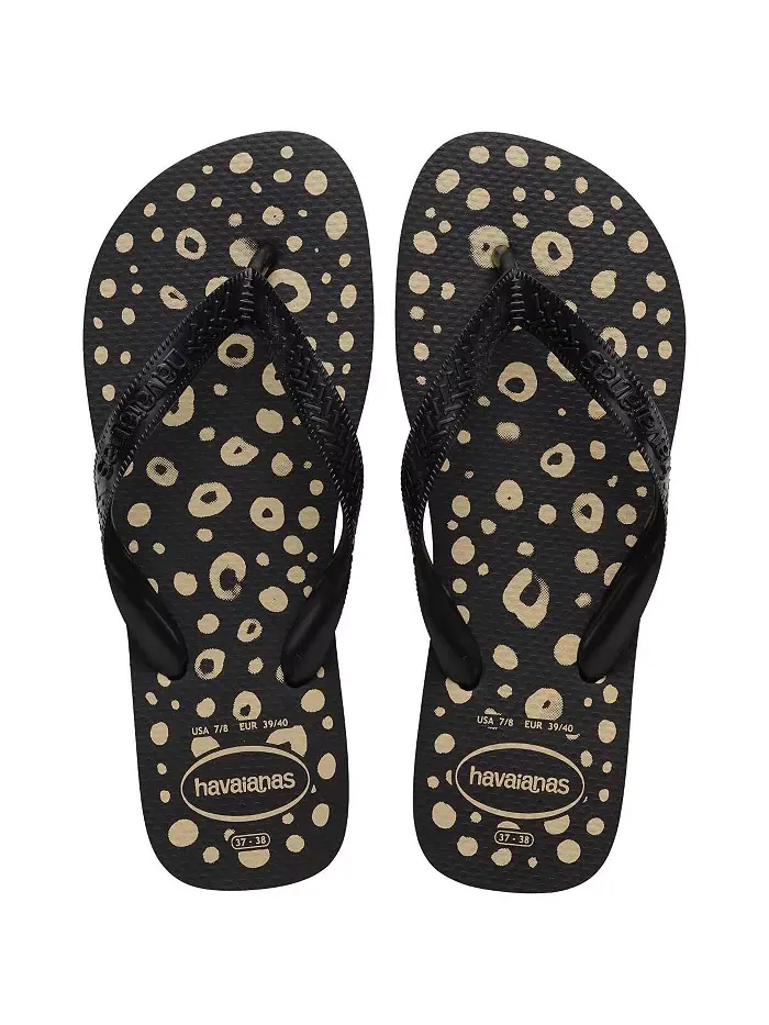 Женские босоножки Animals с круглым носом Havaianas — изображение 3 из 4, черный