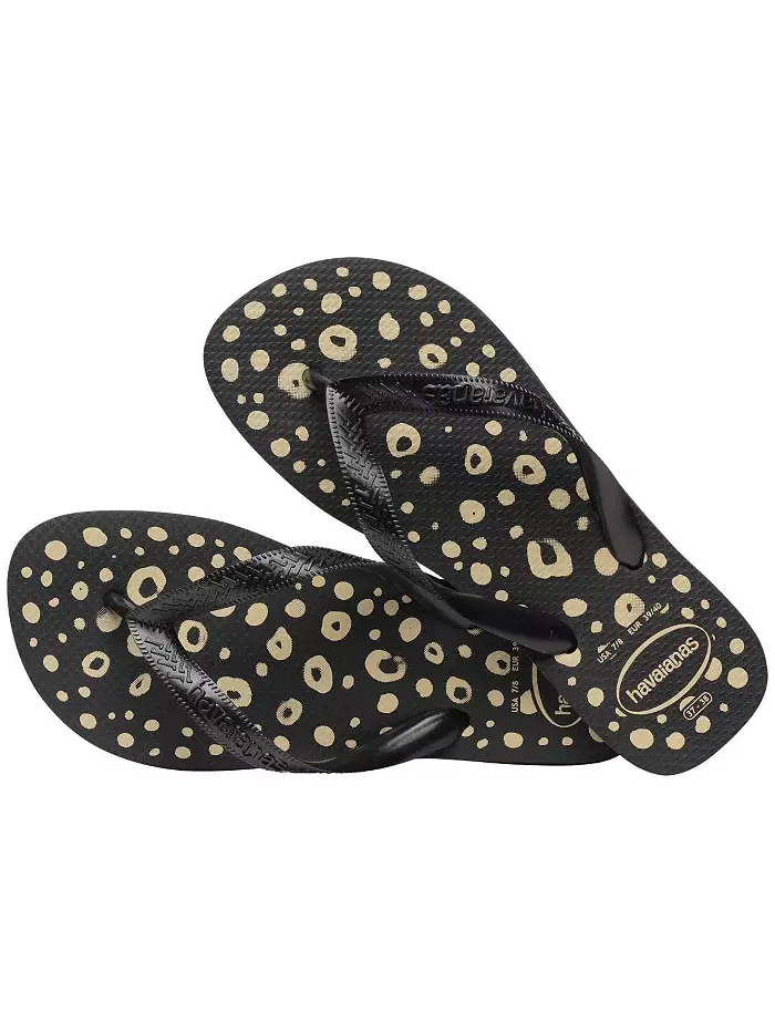 Женские босоножки Animals с круглым носом Havaianas — изображение 4 из 4, черный