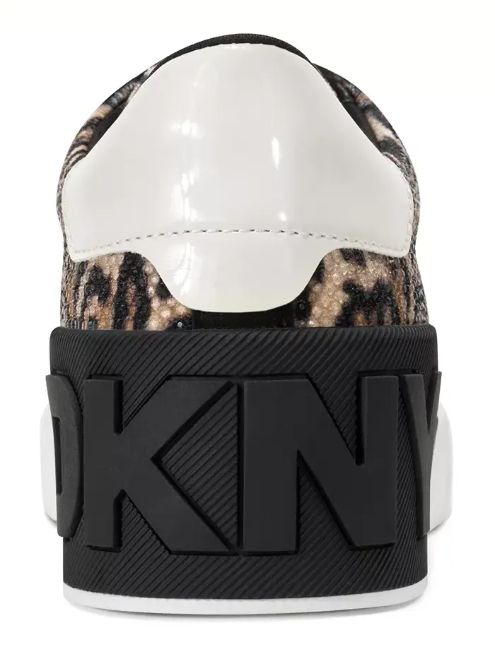 Женские кроссовки Mindi Slip On DKNY — изображение 3 из 5, натуральный/черный