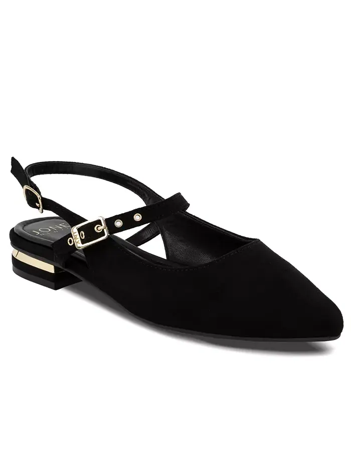 Женские балетки Quinema Slingback Mary Jane Jones New York — изображение 1 из 5, черный