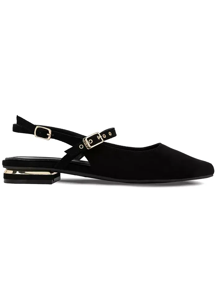 Женские балетки Quinema Slingback Mary Jane Jones New York — изображение 2 из 5, черный