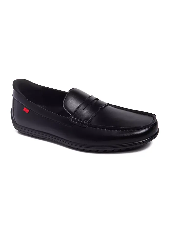 Мужские пенни лоферы John Street с технологией Hands-Free Slip On Marc Joseph New York — изображение 1 из 8, черный