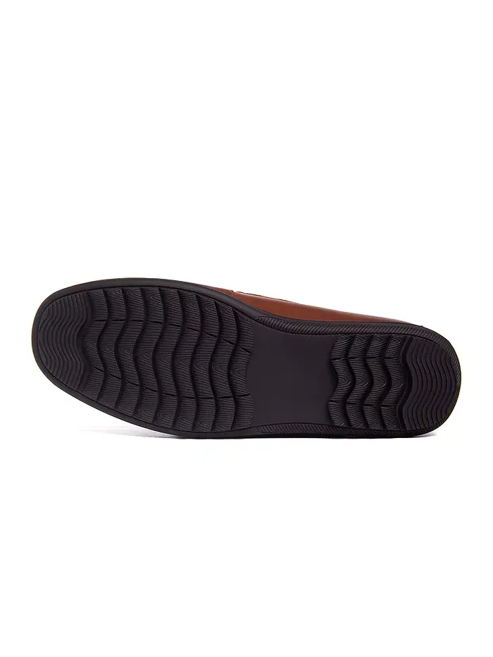 Мужские пенни лоферы John Street с технологией Hands-Free Slip On Marc Joseph New York — изображение 4 из 8, коричневый