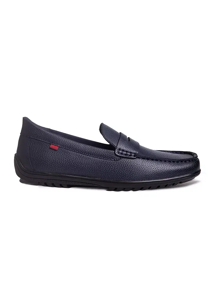 Мужские пенни лоферы John Street с технологией Hands-Free Slip On Marc Joseph New York — изображение 2 из 4, синий