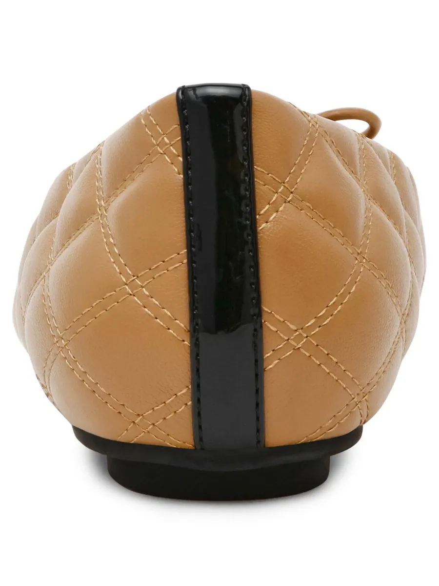 Женские стеганые балетки Luci с мыском Anne Klein — изображение 3 из 8, черный