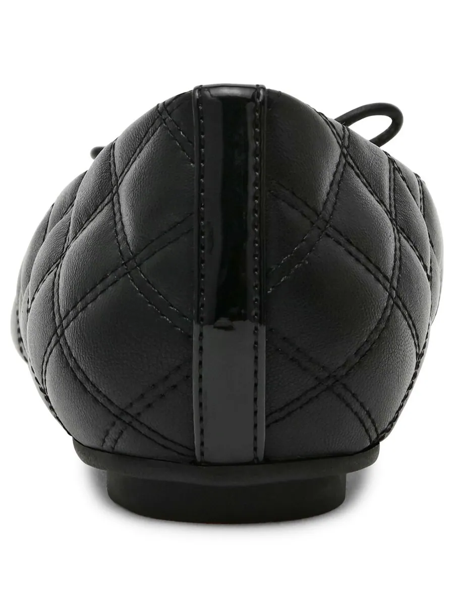 Женские стеганые балетки Luci с мыском Anne Klein — изображение 3 из 8, черный