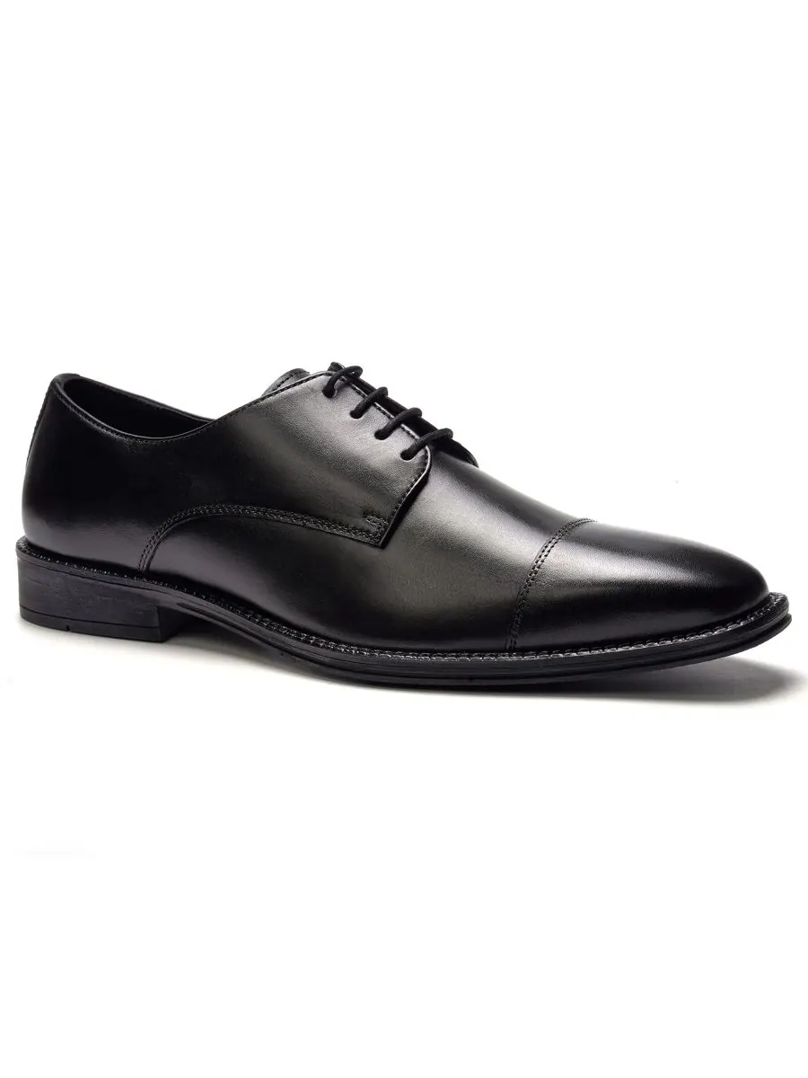 Мужские оксфордские туфли Maddox с мыском Cap-Toe A Veer — изображение 1 из 5, черный