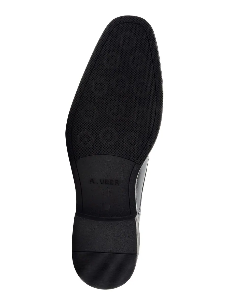 Мужские оксфордские туфли Maddox с мыском Cap-Toe A Veer — изображение 5 из 5, черный