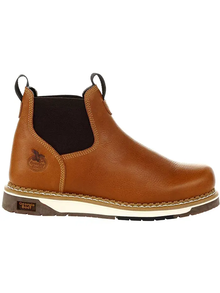Мужские рабочие ботинки Chelsea AMP LT Wedge Georgia Boot