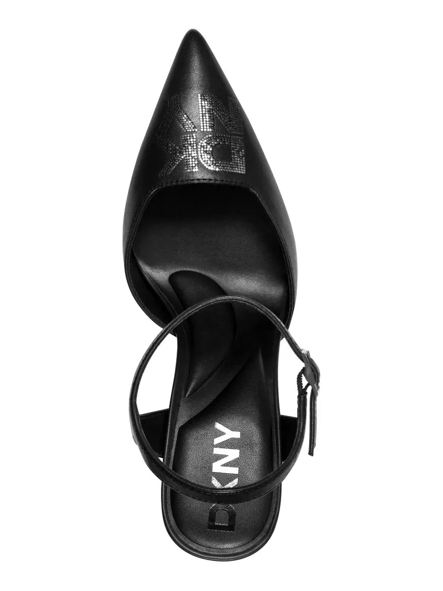 Женские туфли-лодочки Ceana с пайетками средней высоты DKNY — изображение 4 из 5, черный
