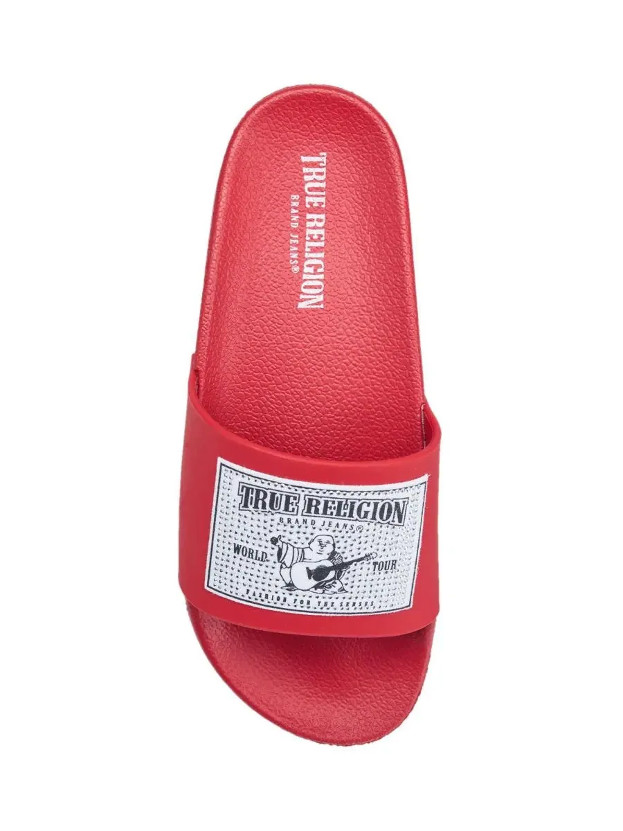 Шлепанцы True Religion Kendra Slide — изображение 5 из 5, красный