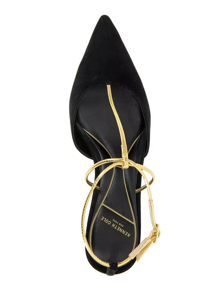 Женские туфли-лодочки Umi с Т-образным ремешком Kenneth Cole New York — изображение 4 из 15, черный