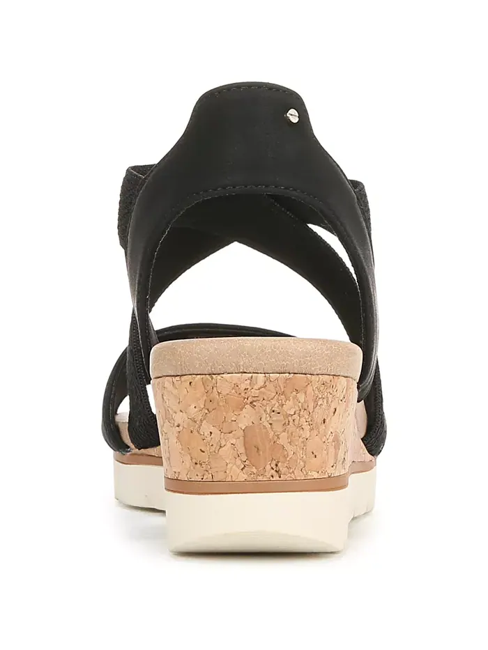 Женские босоножки Just Cute на платформе с ремешками Dr. Scholl's — изображение 3 из 5, черный