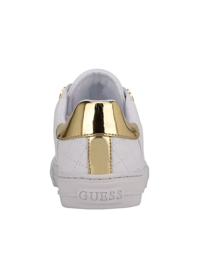Женские кроссовки Loven на шнуровке GUESS — изображение 7 из 9, белый