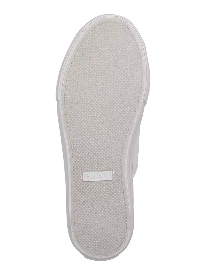 Женские кроссовки Loven на шнуровке GUESS — изображение 9 из 9, белый