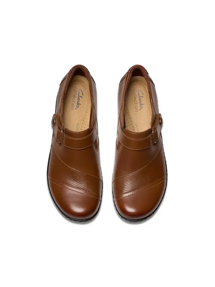 Туфли женские Clarks Ashland Gem Slip On — изображение 5 из 7, бежевый
