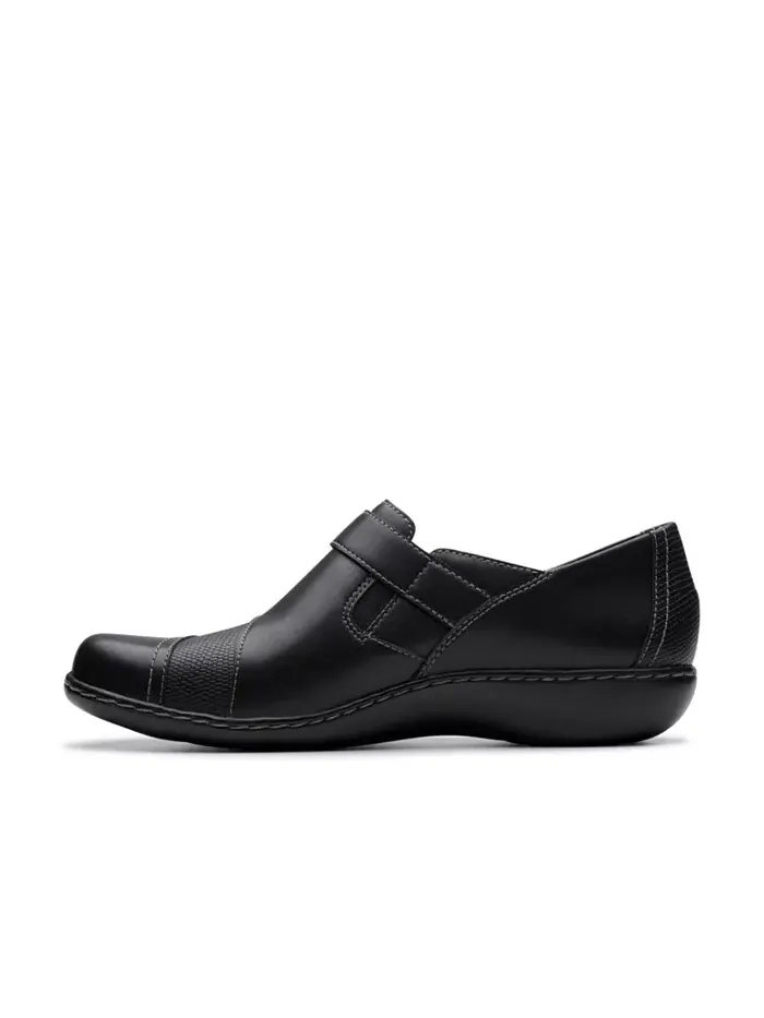 Женские туфли Ashland Gem Slip On Clarks — изображение 3 из 7, черный