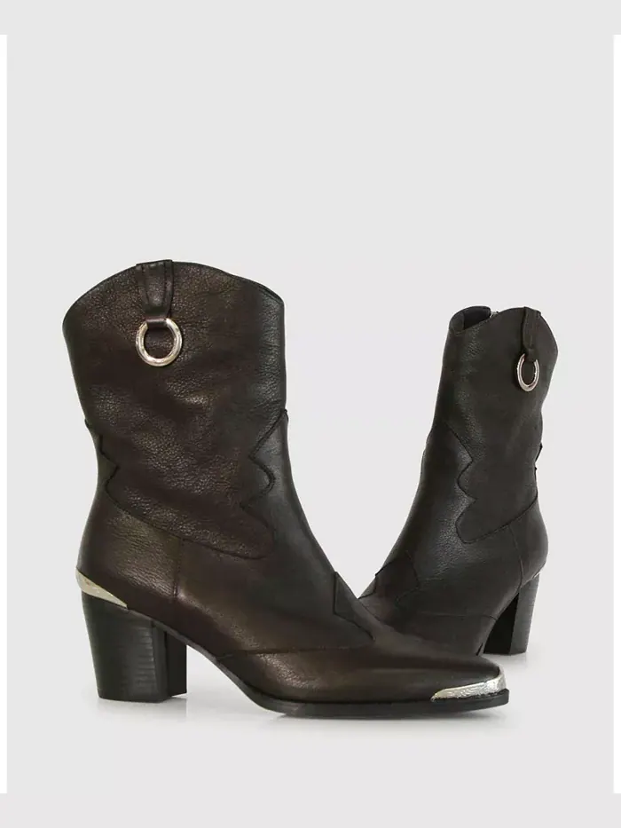 Ковбойские сапоги Dallas Western Boot Belle & Bloom — изображение 1 из 2, винтажный черный