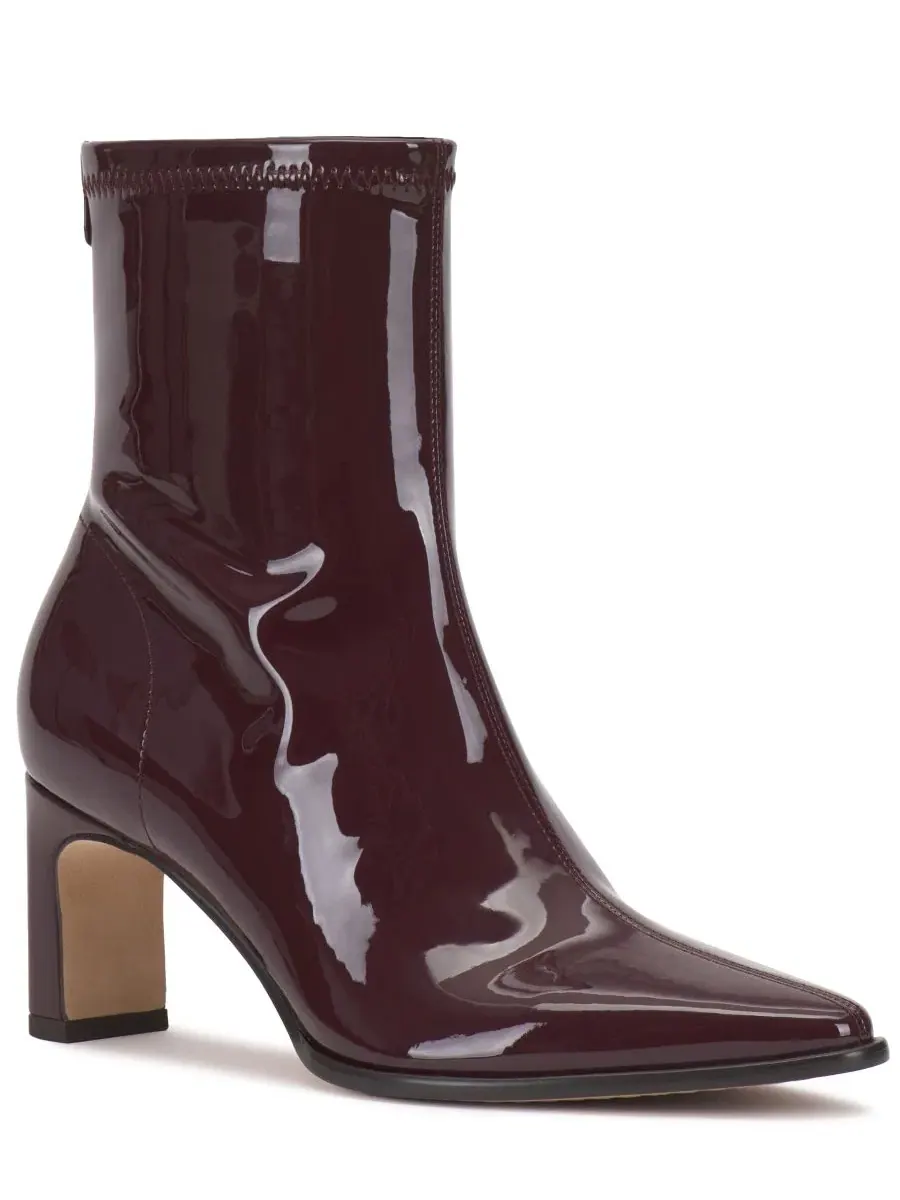Ботильоны на каблуке Julea с острым мысом Vince Camuto, Petit Sirah Patent — изображение 1 из 5