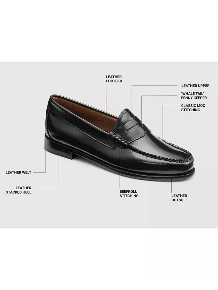 Мужские мокасины Larson Weejuns GH Bass — изображение 6 из 6, цвет виски