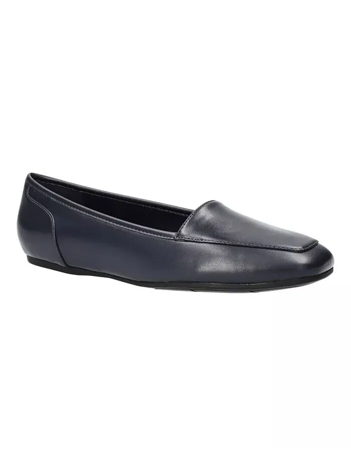 Женские балетки Thrill Square Toe Comfort Easy Street — изображение 1 из 7, темно-синий