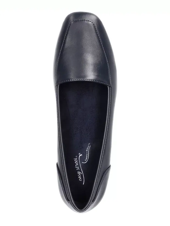 Женские балетки Thrill Square Toe Comfort Easy Street — изображение 4 из 7, темно-синий