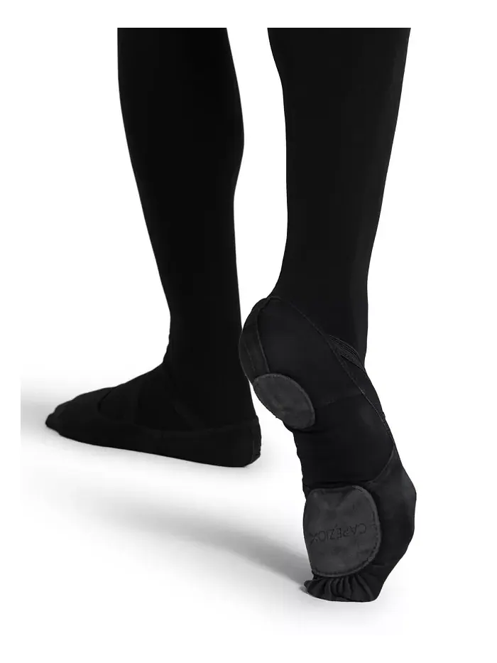 Детские балетки Hanami из холста, цвет "мокко" Capezio — изображение 3 из 3