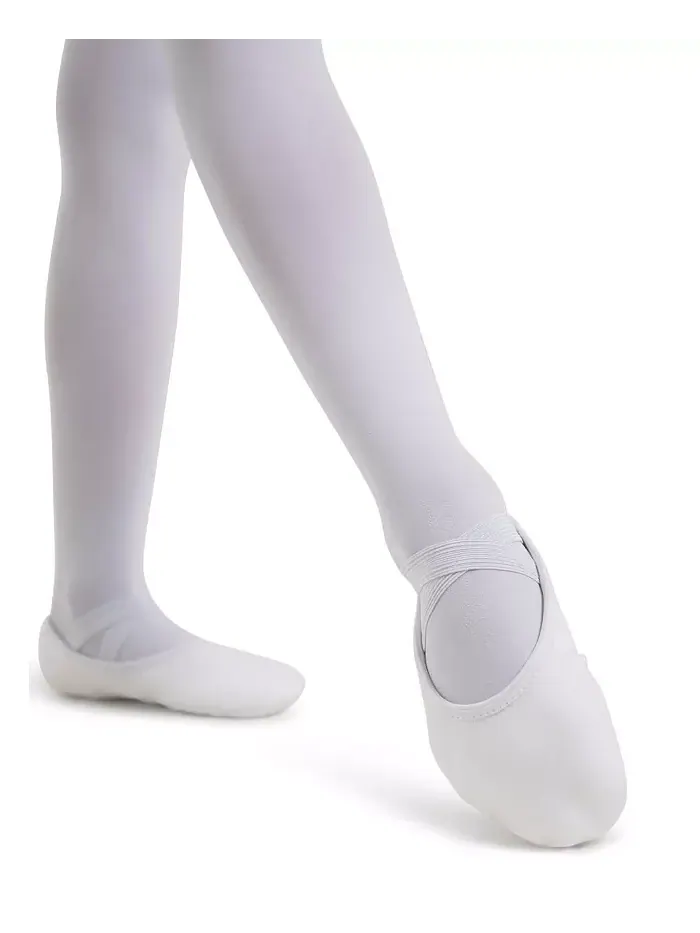 Детские балетки Hanami из холста, цвет "мокко" Capezio — изображение 3 из 5