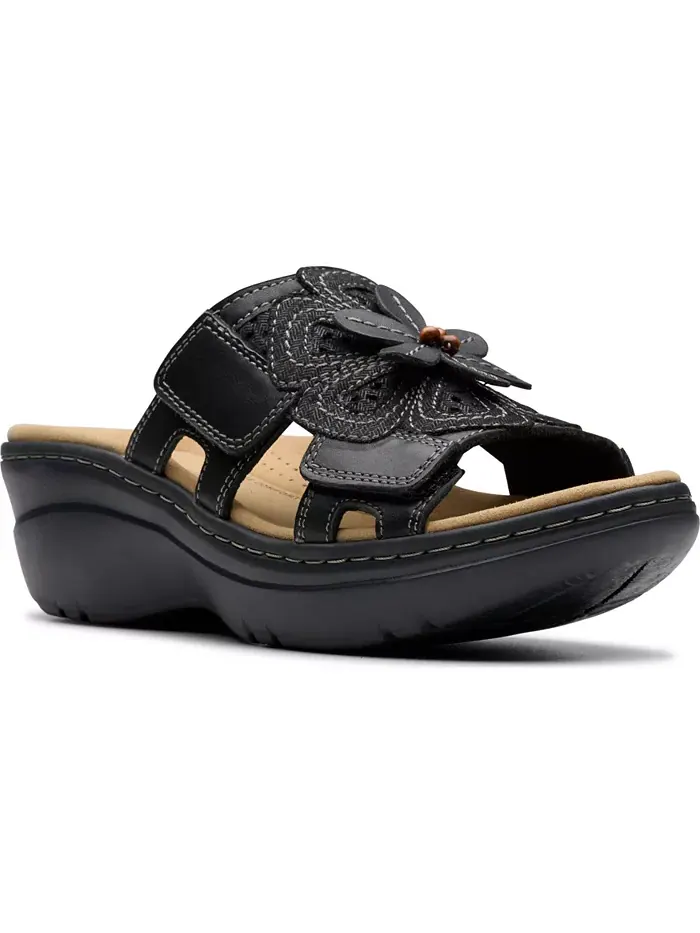 Босоножки Clarks Belle Flower на платформе, кожаные