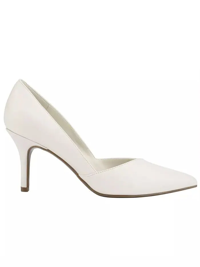 Женские туфли-лодочки Tuscany Slip On Stiletto Dress Marc Fisher — изображение 2 из 5, белый