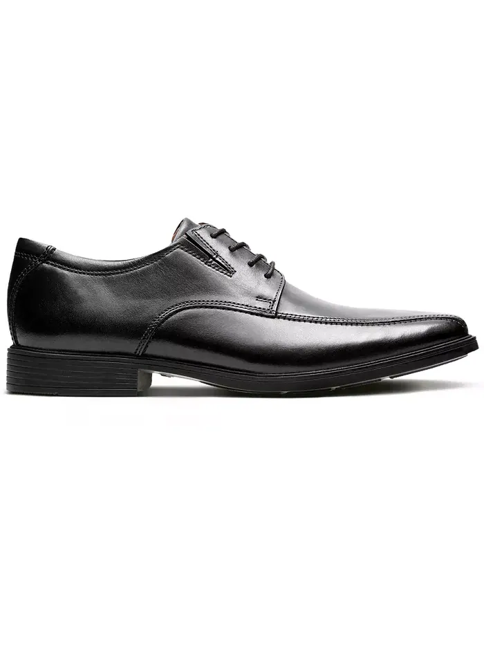 Оксфорды мужские Clarks Tilden Walk, кожаные — изображение 4 из 10, черный