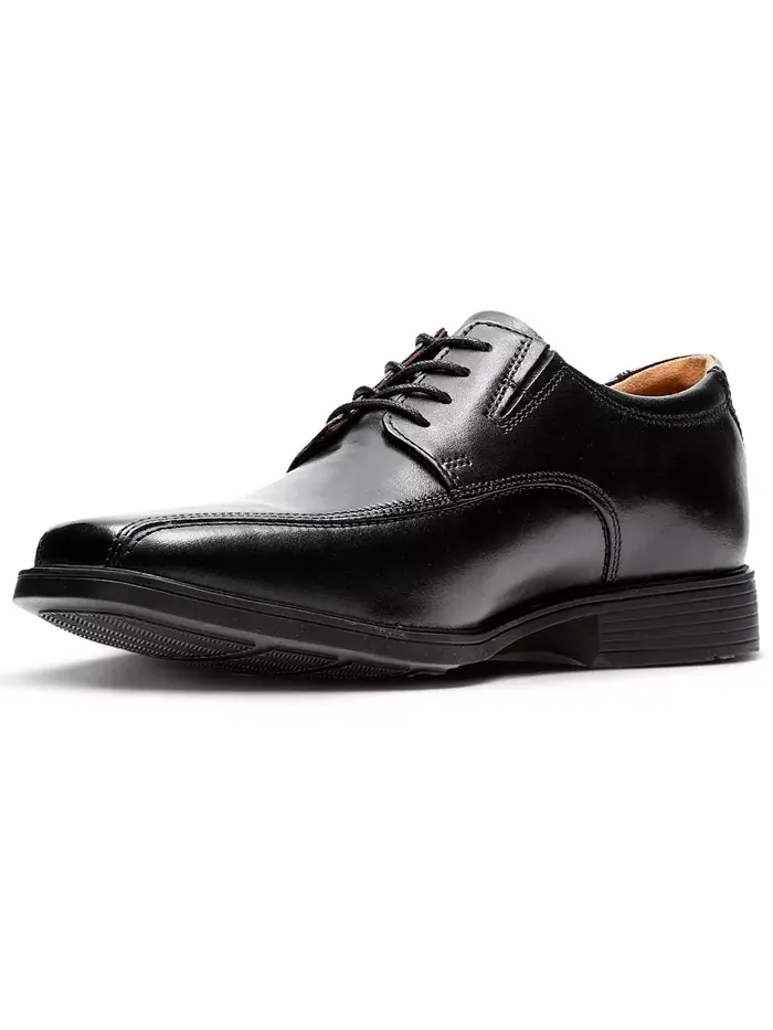 Оксфорды мужские Clarks Tilden Walk, кожаные — изображение 6 из 10, черный