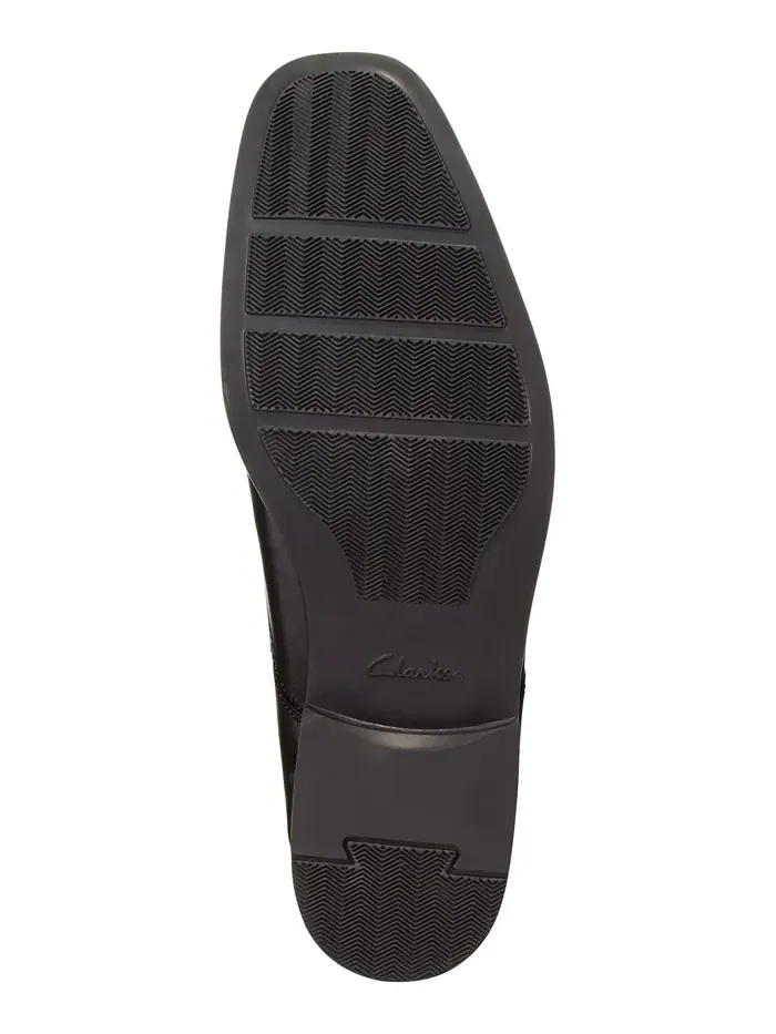 Оксфорды мужские Clarks Tilden Walk, кожаные — изображение 10 из 10, черный