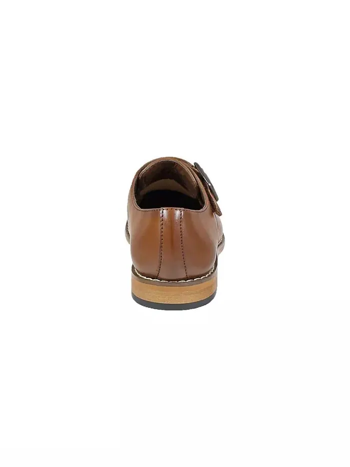 Туфли-монки Big Boy Desmond Cap Toe с ремешком Stacy Adams — изображение 10 из 13, черный