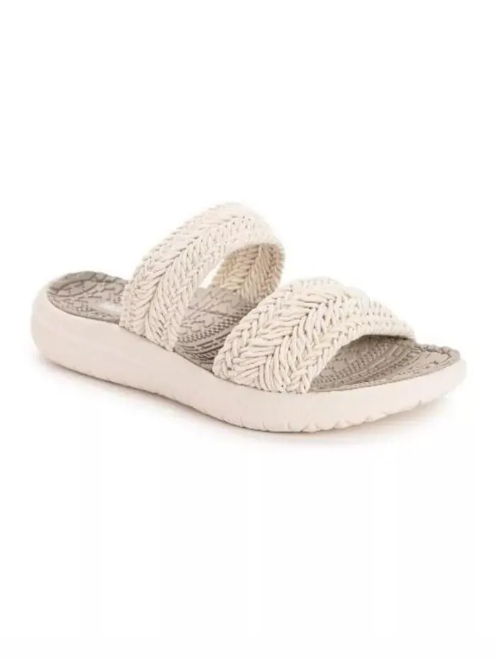Женские шлепанцы Stella с 2 ремешками MUK LUKS — изображение 1 из 7, серый