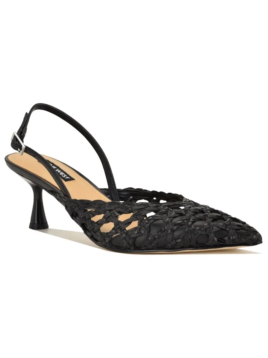 Женские плетеные туфли-лодочки Randela на невысоком каблуке Nine West