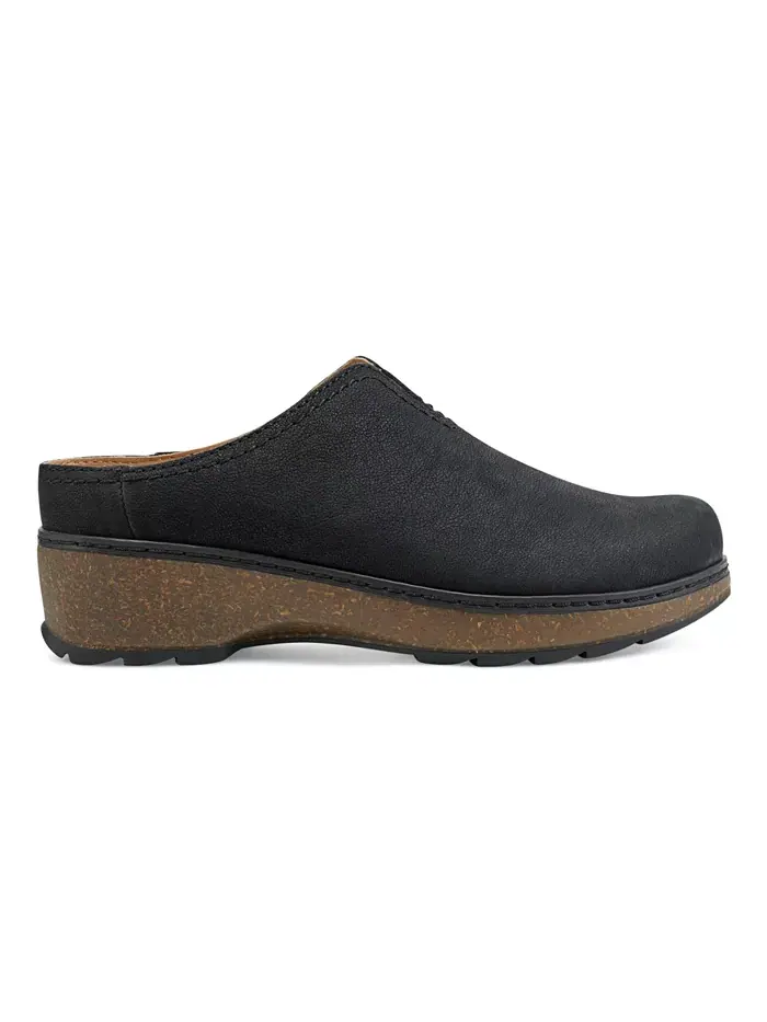 Женские туфли Kolia Slip-On Heeled Clogs Earth — изображение 2 из 6, черный
