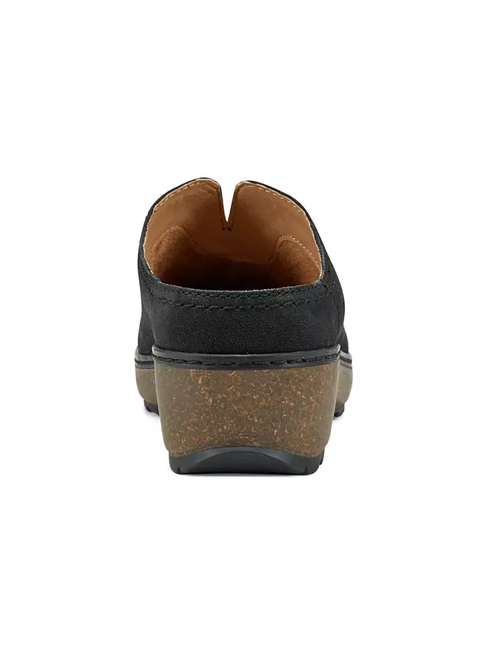 Женские туфли Kolia Slip-On Heeled Clogs Earth — изображение 3 из 6, черный