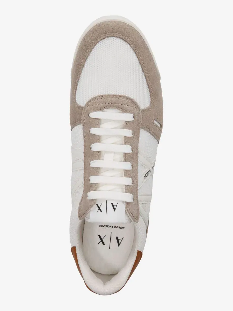 Кроссовки Trip на шнуровке A|X Armani Exchange — изображение 4 из 5, белый