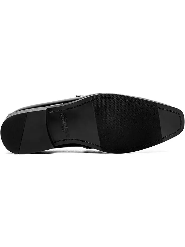 Мужские лоферы без шнуровки Spratley Moc Toe Saddle Stacy Adams — изображение 7 из 9, черный