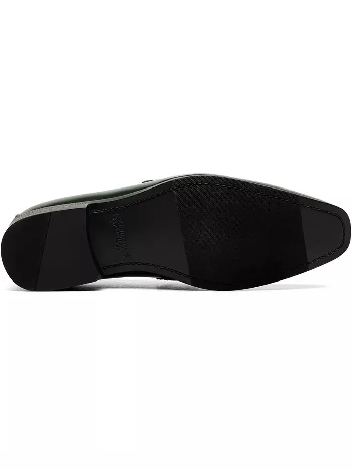 Мужские мокасины Spratley Moc Toe Saddle Slip On Stacy Adams — изображение 7 из 7, зеленый