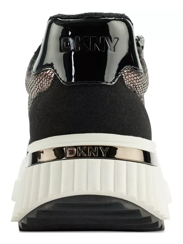 Женские кроссовки Laurence Zip DKNY — изображение 3 из 5, черный