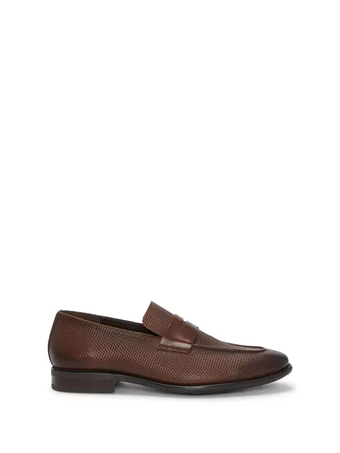 Мужские пенни-лоферы Cyler Vince Camuto — изображение 2 из 5, коричневый