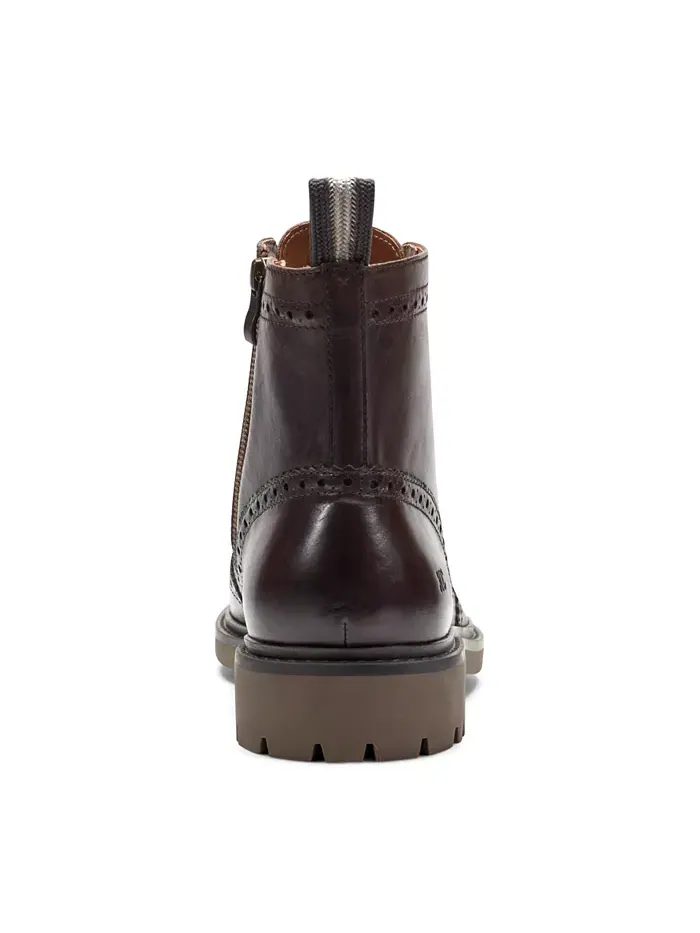Мужские кожаные ботинки Todd Kenneth Cole New York — изображение 3 из 5, коричневый