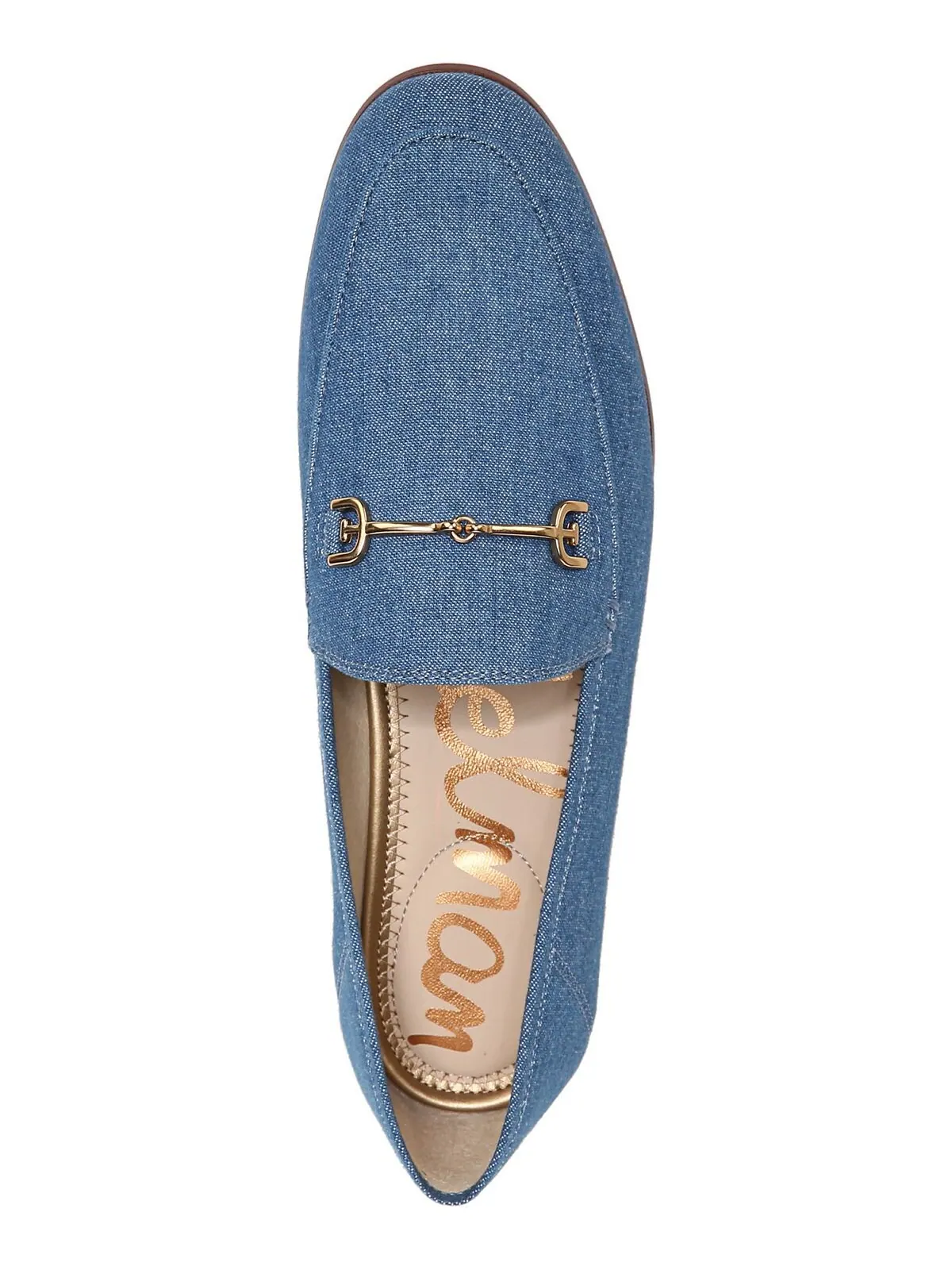 Женские лоферы Loraine в строгом стиле Sam Edelman — изображение 4 из 5, индиго джинсовый синий