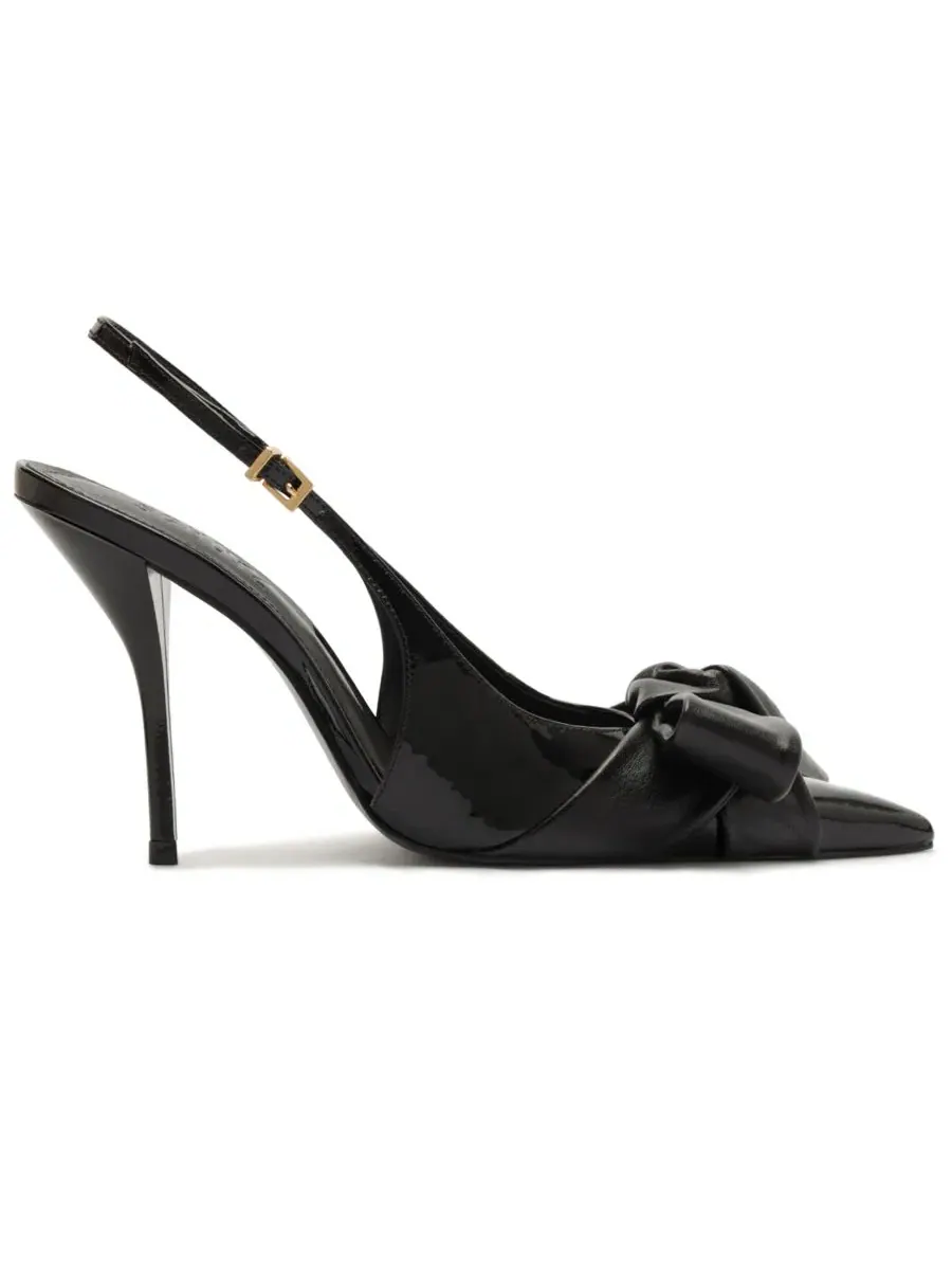 Туфли-лодочки Liora Bow Slingback Pumps Schutz — изображение 2 из 13, черный