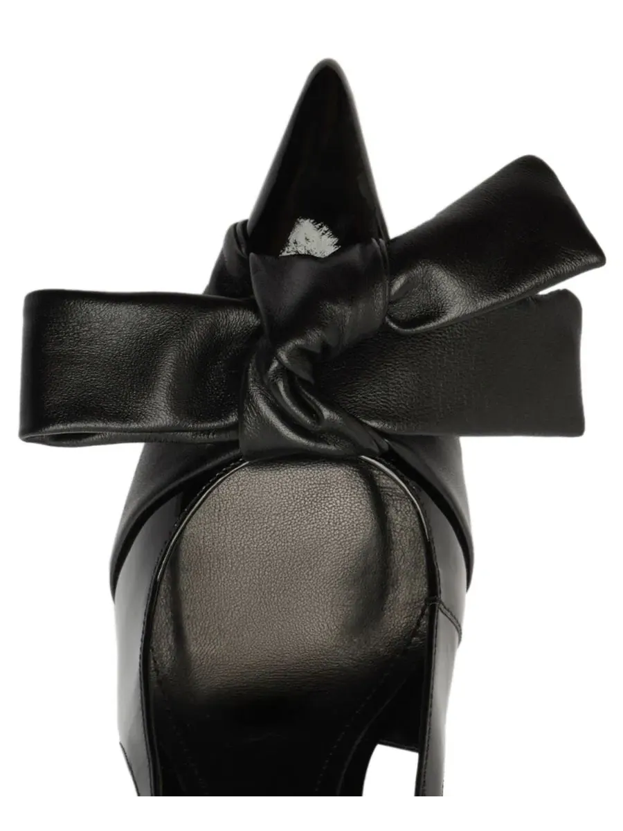 Туфли-лодочки Liora Bow Slingback Pumps Schutz — изображение 12 из 13, черный