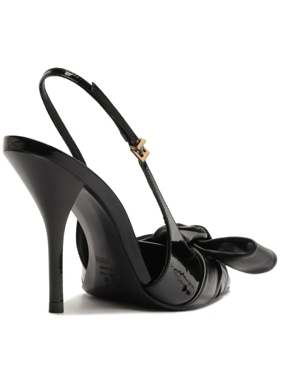 Туфли-лодочки Liora Bow Slingback Pumps Schutz — изображение 8 из 13, черный